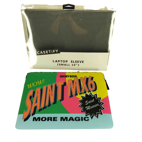 セントマイケル SAINT MICHAEL ×CASETiFY More Magic Laptop Sleeve メンズ